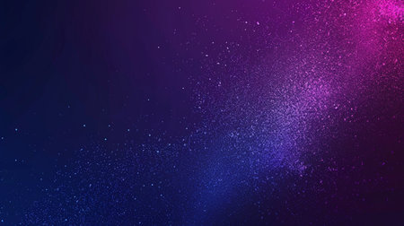 Abstract background with glowing particles. Vector illustration. Glowing particles in space.の素材