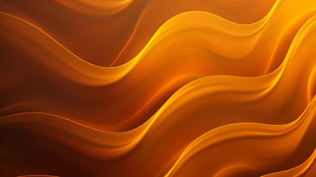 abstract orange background with smooth lines in it, 3d renderの素材