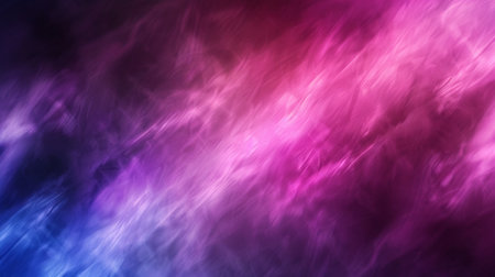 Purple and blue abstract background. Texture of smoke. 3d renderingの素材