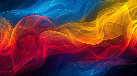 abstract colorful background with lines and waves. abstract background for designの素材