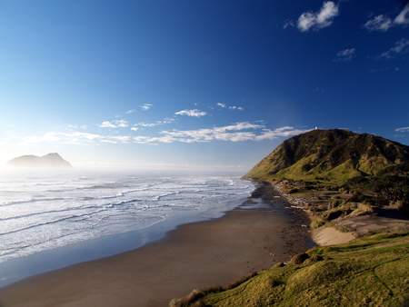 East Cape New Zealandの写真素材
