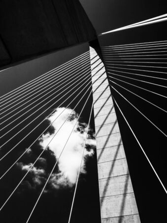 Cooper River Bridge Infraredの写真素材