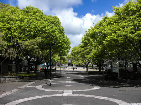 Massey University Courtyardのeditorial素材