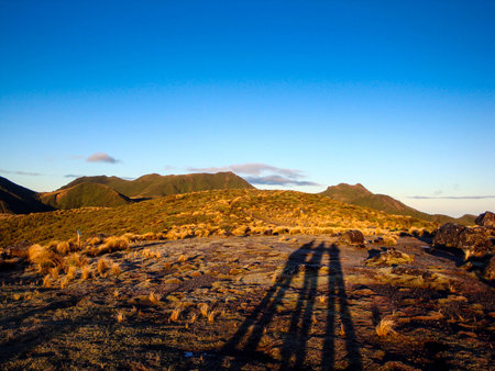 Hiker Shadowsの写真素材