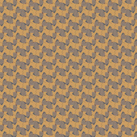 Seamless Repeatable Abstract Geometric Pattern