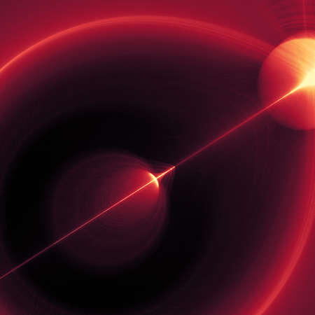 Abstract Colorful Flares of Shapes and Lines
