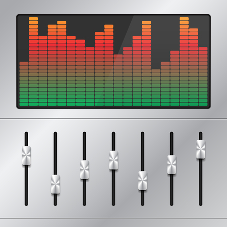 Music Equalizerのイラスト素材