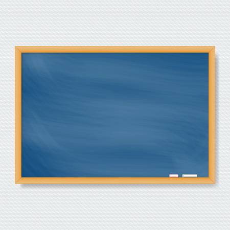 Vector Chalk Board. Vector illustration.のイラスト素材