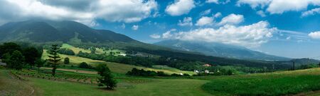 Summer ski resortの写真素材