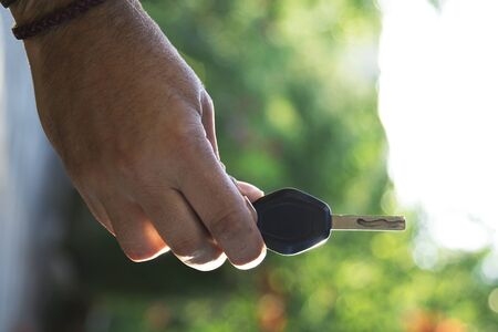 Car key. Auto dealership concept.の写真素材