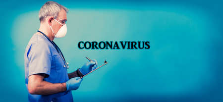 doctor giving her diagnosis by mobile phoneの写真素材