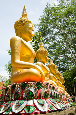 Buddha statue Thailandの写真素材