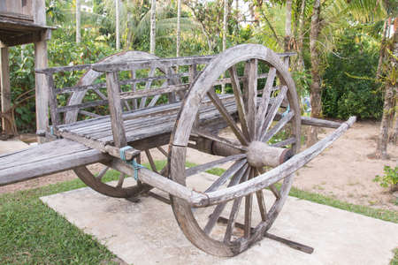 Wooden Wheelsの写真素材
