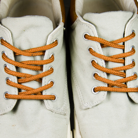 Shoes Orange ropeの写真素材