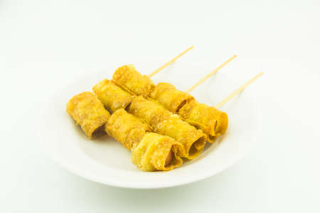 Fried meatballsの写真素材