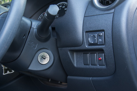 Car keys in ignition