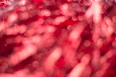 Abstract blurred bokeh red lightの写真素材