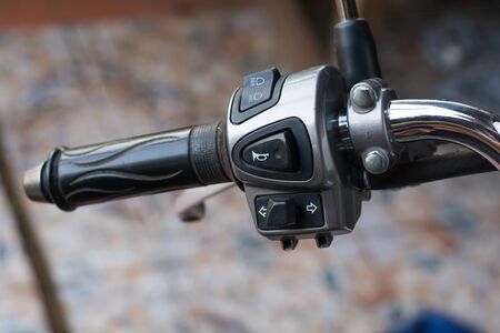 Motorcycle control panelの写真素材