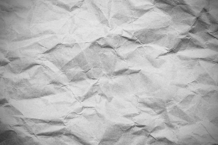 crumpled paper grey backgroundの写真素材