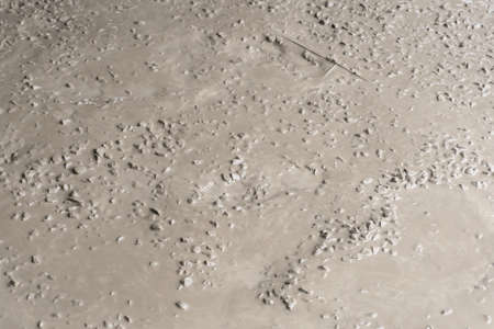 Wet Cement. ready mixed concrete for floor pouring