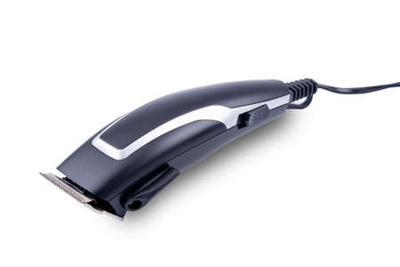 Hair clipper isolated on white backgroundの写真素材