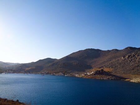 wonderful ocean in greeceの写真素材