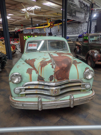 an oldtimer from the fifties in a museum in germanyのeditorial素材