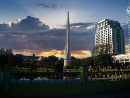 a nice building in the city of burma at a tourの写真素材
