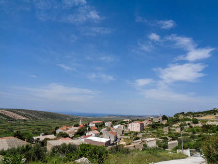 view over dubrovnik in summertime