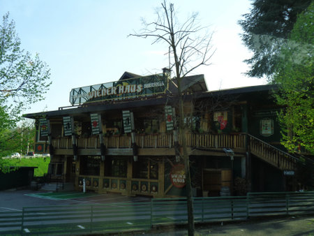 Restaurant in Kamchatkaの写真素材