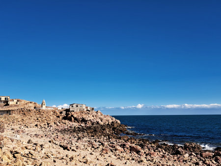 Cabo de Gata, Costa Brava, Catalonia, Spainの写真素材