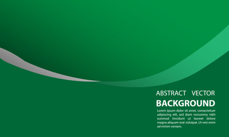 Abstract green background with copy space for your text. Vector illustration.のイラスト素材