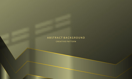 Abstract background with golden line and copy space for your text. Vector illustration.のイラスト素材