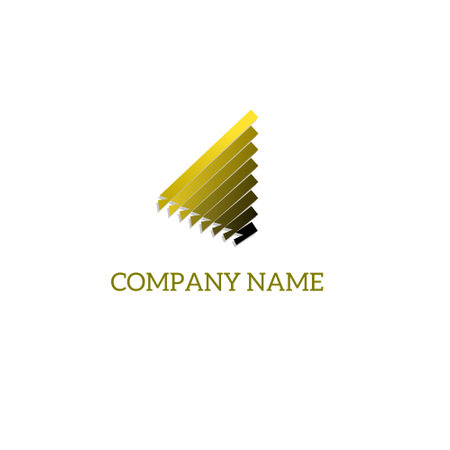Vector logo design template for business company. Corporate identity and logotype element.のイラスト素材