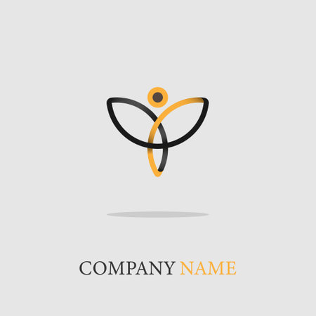 Vector logo template for the company. Company icon. Corporate logo.のイラスト素材