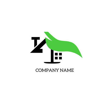 Real estate logo design. Property and Construction logo design. Vector illustration.のイラスト素材