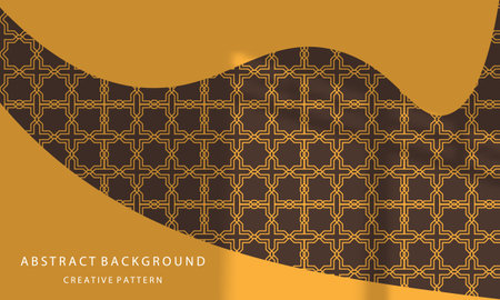 Abstract background with geometric pattern. Template for design. Vector illustration.のイラスト素材