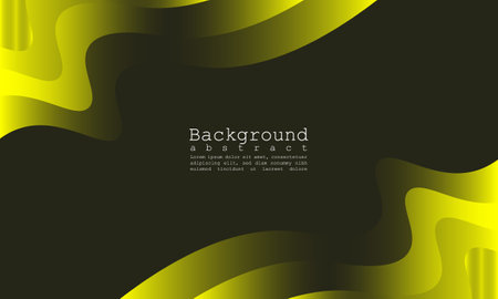 Abstract yellow and black background. Vector illustration for your business design.のイラスト素材
