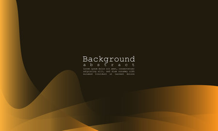 Abstract background with yellow and black color. Vector illustration for your design.のイラスト素材
