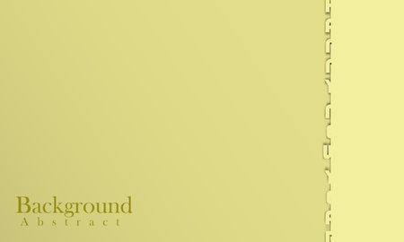 Abstract yellow background with place for your text. Vector Illustration.のイラスト素材