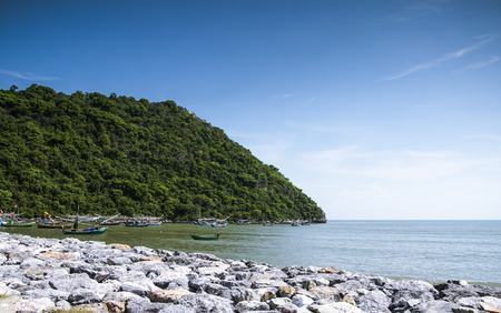 The beauty of the sky and seaの写真素材