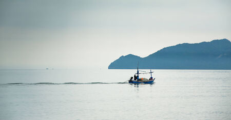 The beauty of the sky and the sea.の写真素材