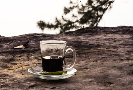 Coffee, nature centerの写真素材