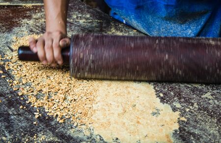 Thai street food Soft-focus imageの写真素材