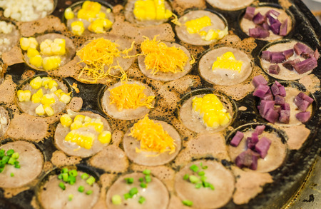 Thai street food Soft-focus imageの写真素材