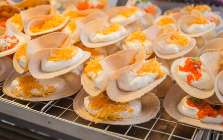 Thai street food Soft-focus imageの写真素材