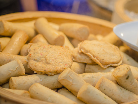 Thai street food Soft-focus image
