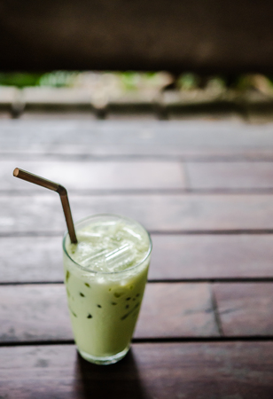 Barista making a cup of coffeeの写真素材