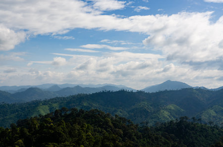 Mountain view taken from the national park
