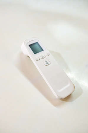 body thermometer on a white background